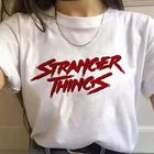 Женская футболка с надписью странные вещи, одиннадцать футболок с перевернутой головой, Мужская футболка с графикой, футболки, забавная одежда, уличная одежда Harajuku
