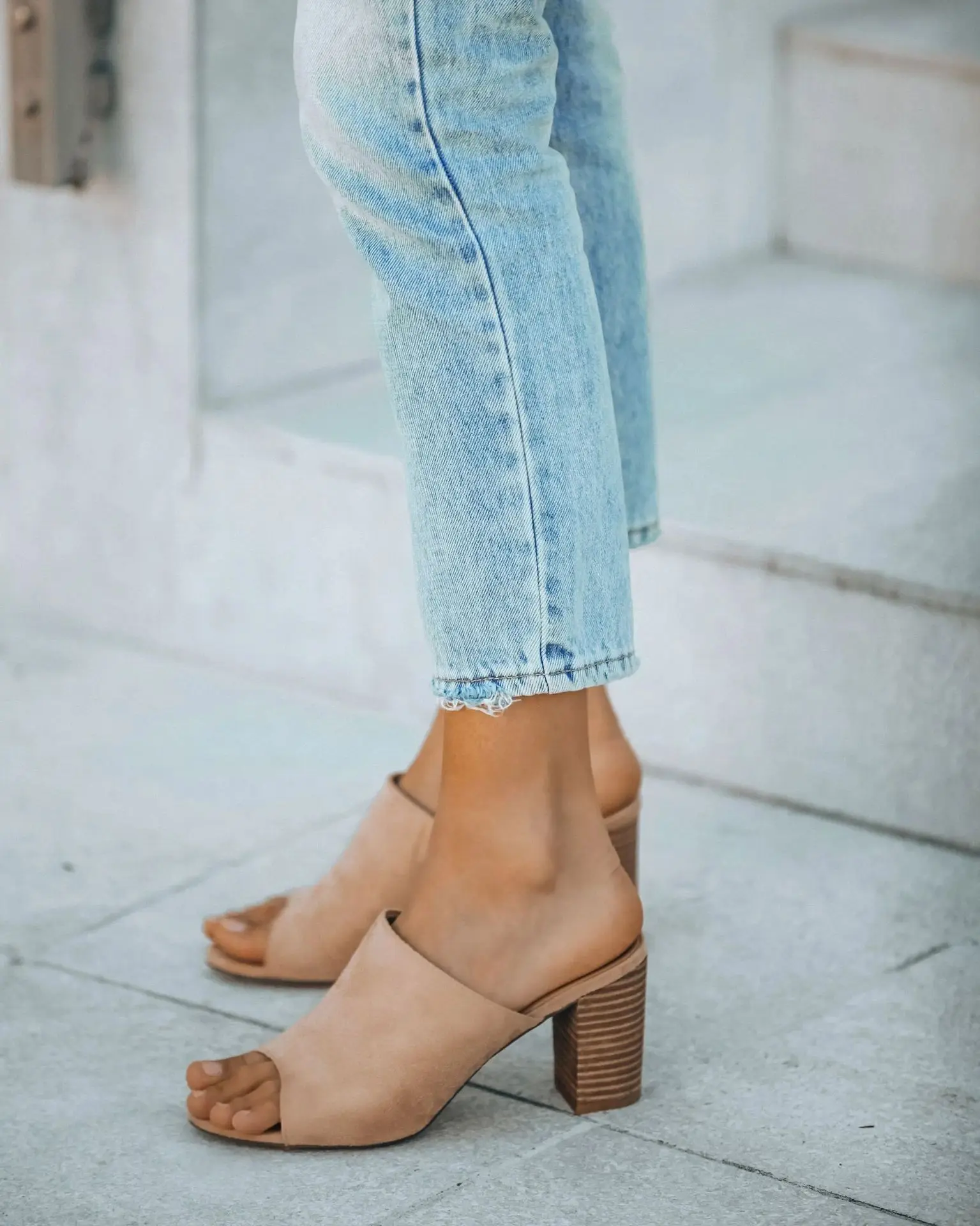 

Shoes For Girls Ladies' Slippers Women Heels Luxury Slides Pantofle Big Size Cute Summer High Designer 2021 Fabric Fashion Round