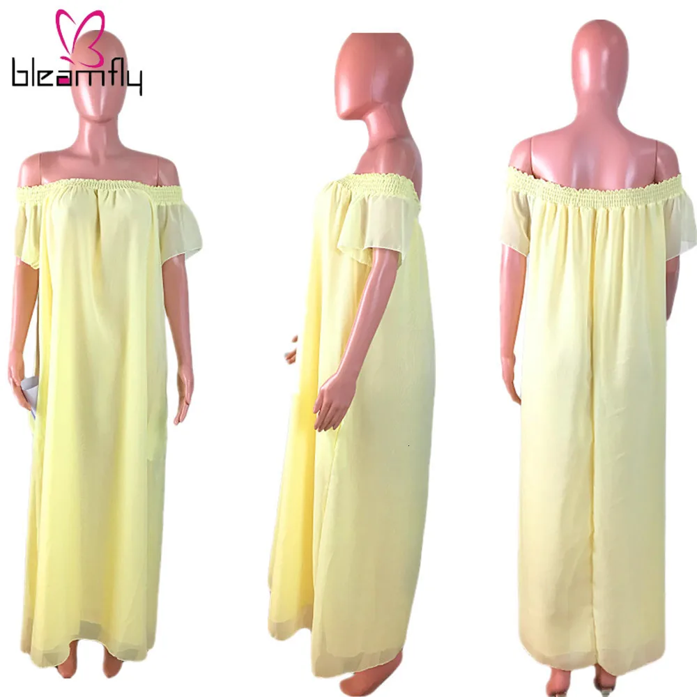 Сексуальное летнее длинное платье с открытыми плечами женские платья макси