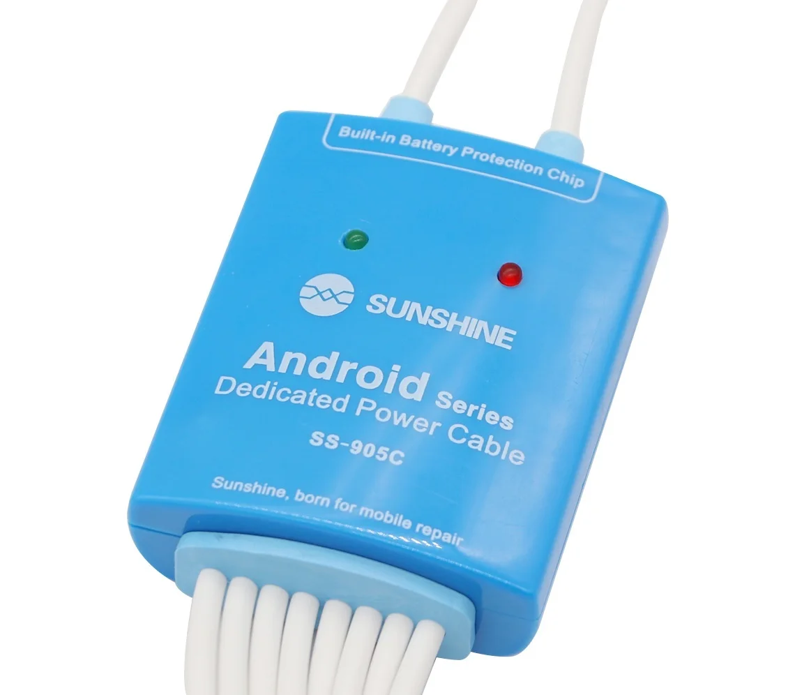 

Sunshine SS-905C Android One Button Boot Control Line For Huawei Xiaomi Samsung Meizu OnePlus OPPO Test Cable Power Supply