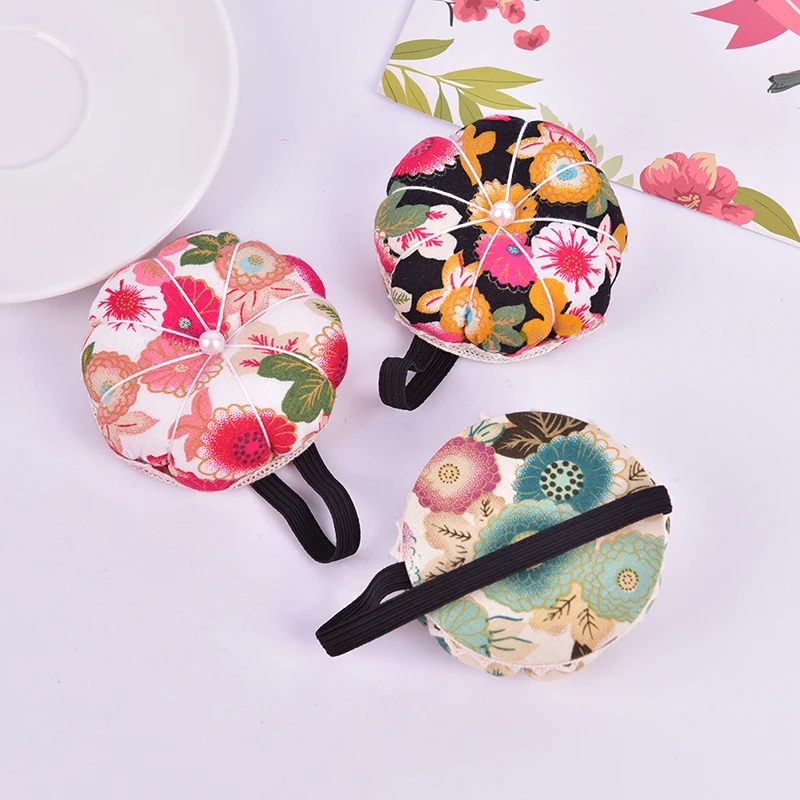 Регулируемая Тыква игла для цветка булавка запястья крестиком шитья PinWrist