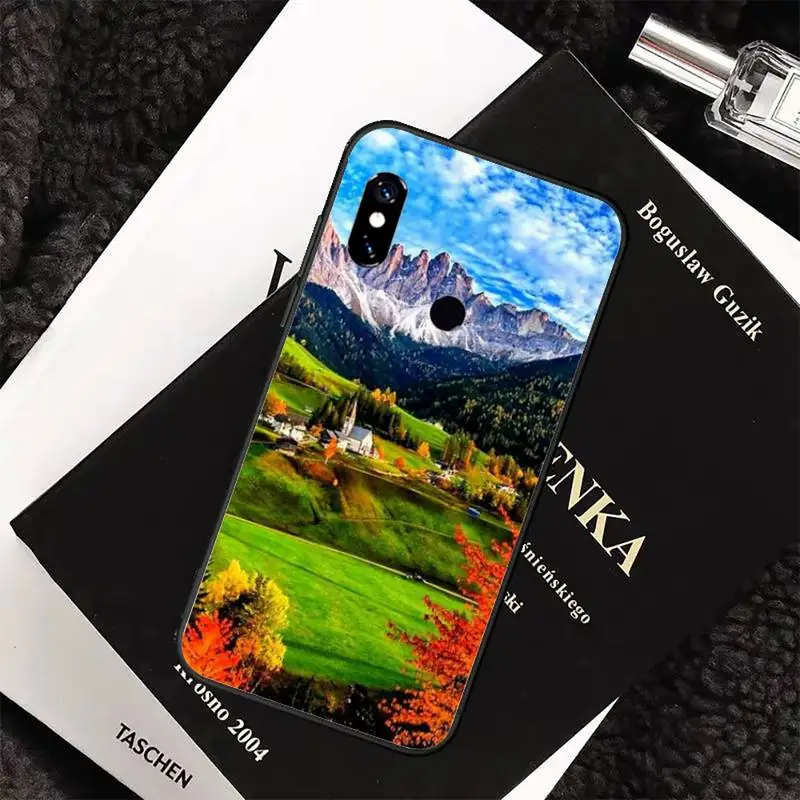 

mountain house Phone Case For Xiaomi Redmi 7 8 9t a3Pro 9se k20 mi8 max3 lite 9 note 9s 10 pro