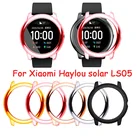 Защитный чехол для смарт-часов из поликарбоната, жесткий полый чехол для смарт-часов, защитный бампер для Xiaomi Haylou Solar LS05, смарт-Аксессуары