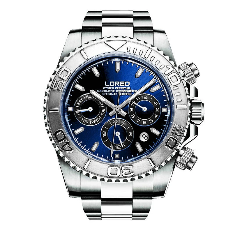 LOREO 9208 diver 200 м Datejust cosmograph daytona автоматические часы с автоподзаводом спортивные