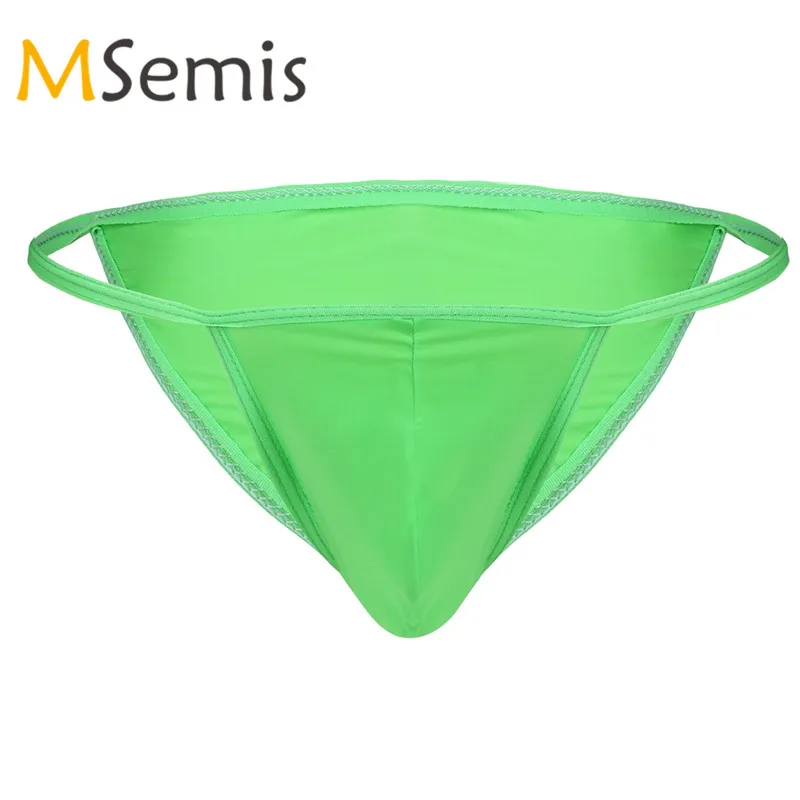 Мужские трусы бикини для плавания нижнее белье купальник геев танга