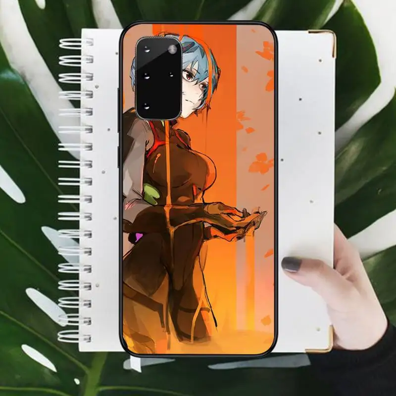 

Genesis Evangelion Anime Luxury Phone Case For Samsung galaxy S 7 8 9 10 20 edge A 6 10 20 30 50 51 70 note 10 plus