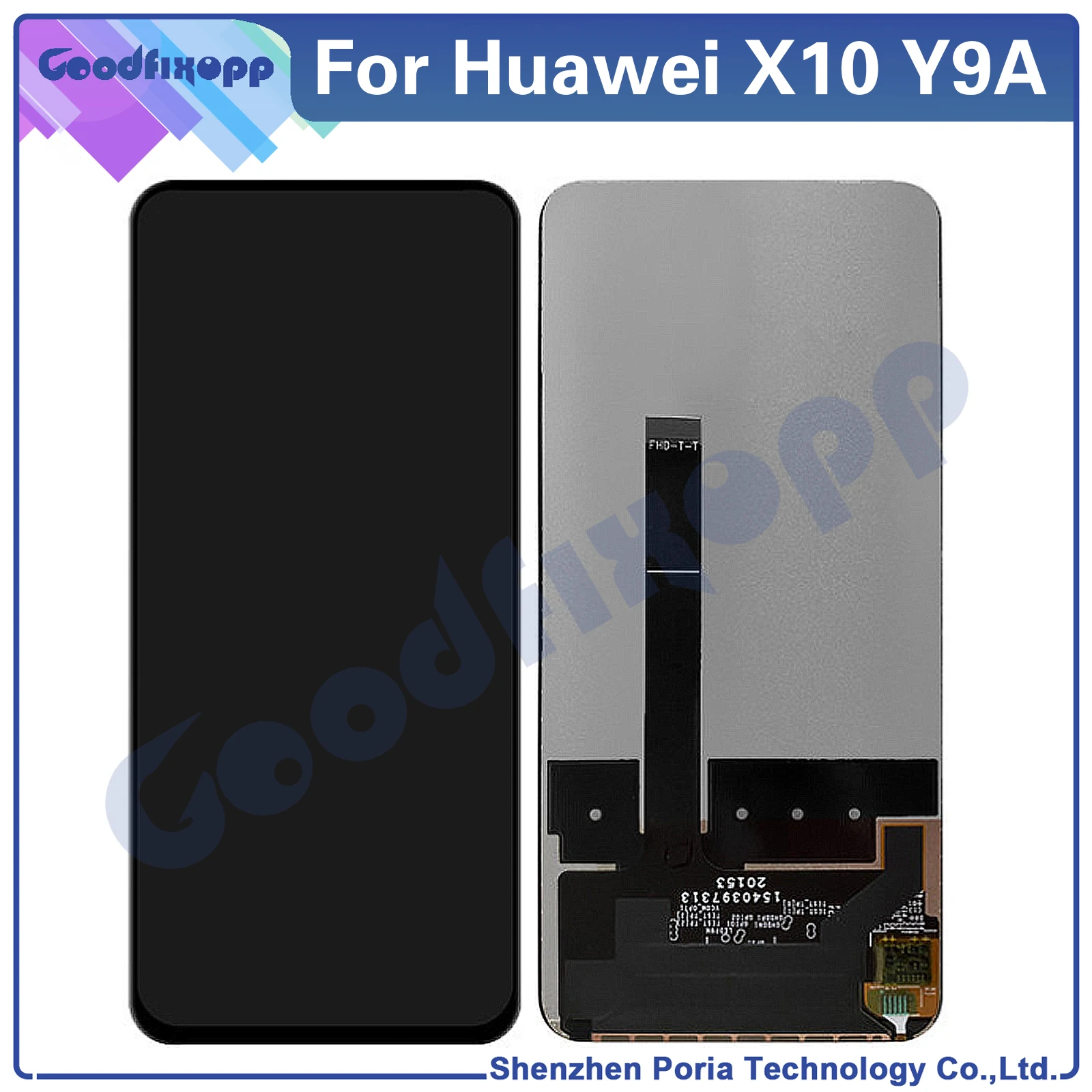 

Новый оригинальный 100% протестированный AAA для Huawei Y9a FRL-22 23 ЖК-дисплей сенсорный экран дигитайзер в сборе для Honor X10 5G