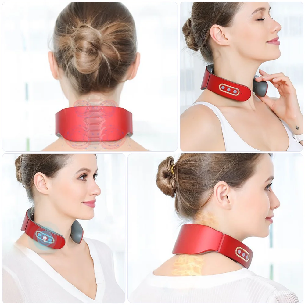 

1 Set Intelligent Neck Massager Portable Neck Massager with Pulse Head