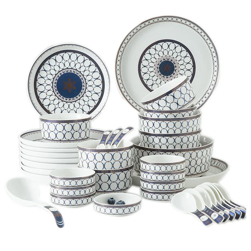 Керамические наборы посуды посуда миска для лапши столовая супа тарелка стейка