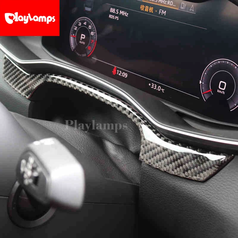 

Автомобильный Стайлинг для Audi A6 C7 приборная панель из нержавеющей стали отделка Центральная панель управления украшение крышка наклейки интерьер авто аксессуары