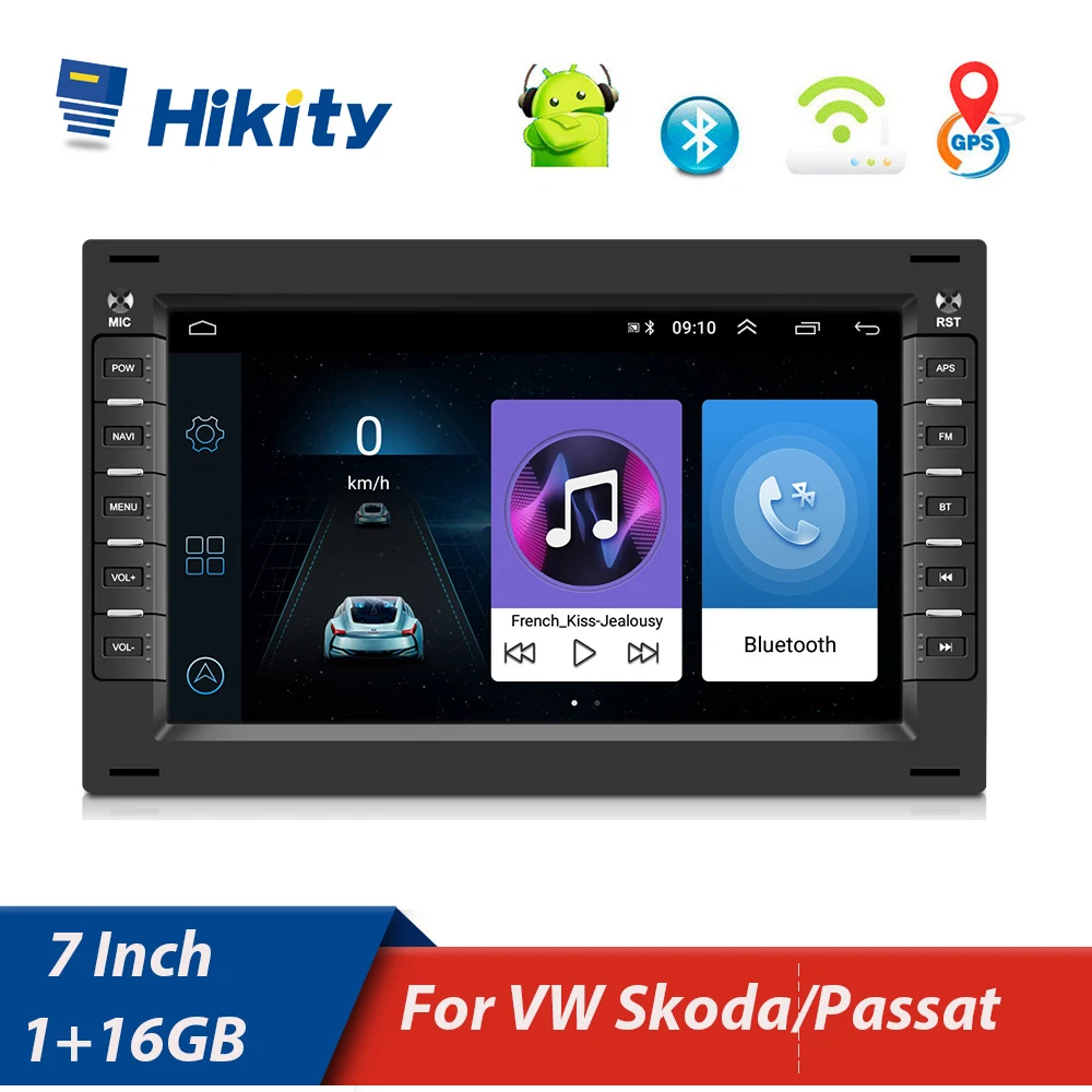 Hikity Android автомобильный мультимедийный плеер 2Din магнитола Регистраторы 7 &quotс can bus