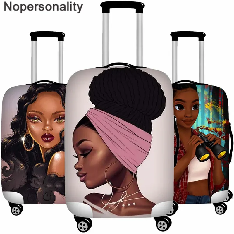 Чехол Nopersonality для Африканской девушки Женские аксессуары путешествий эластичный