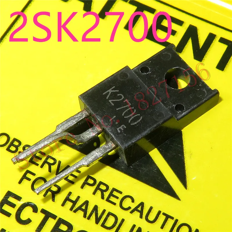 Новый и оригинальный K2700 2SK2700 TO 220F 900V 3A в наличии на складе|Интегральные схемы| |