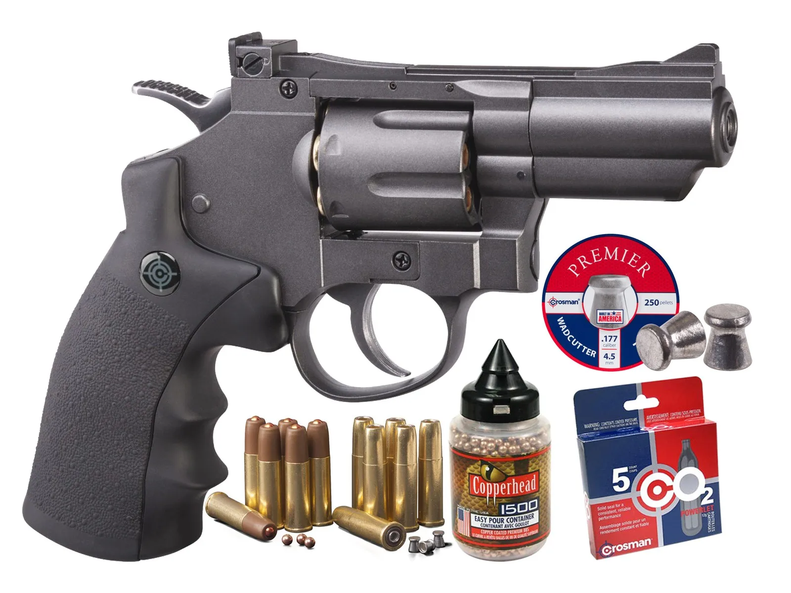 

A Air Gun Crosman SNR357 .177-Caliber Pellet/4.5 MM Armas De Co2 Gas Pistola CO2-Powered Snub Nose Revolver Metal Signs
