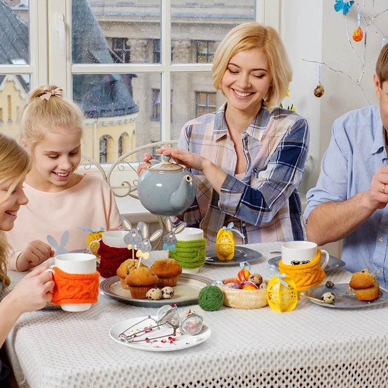 Здоровый многоразовые Чай листьев Фильтр с ручкой Нержавеющая сталь Infuser