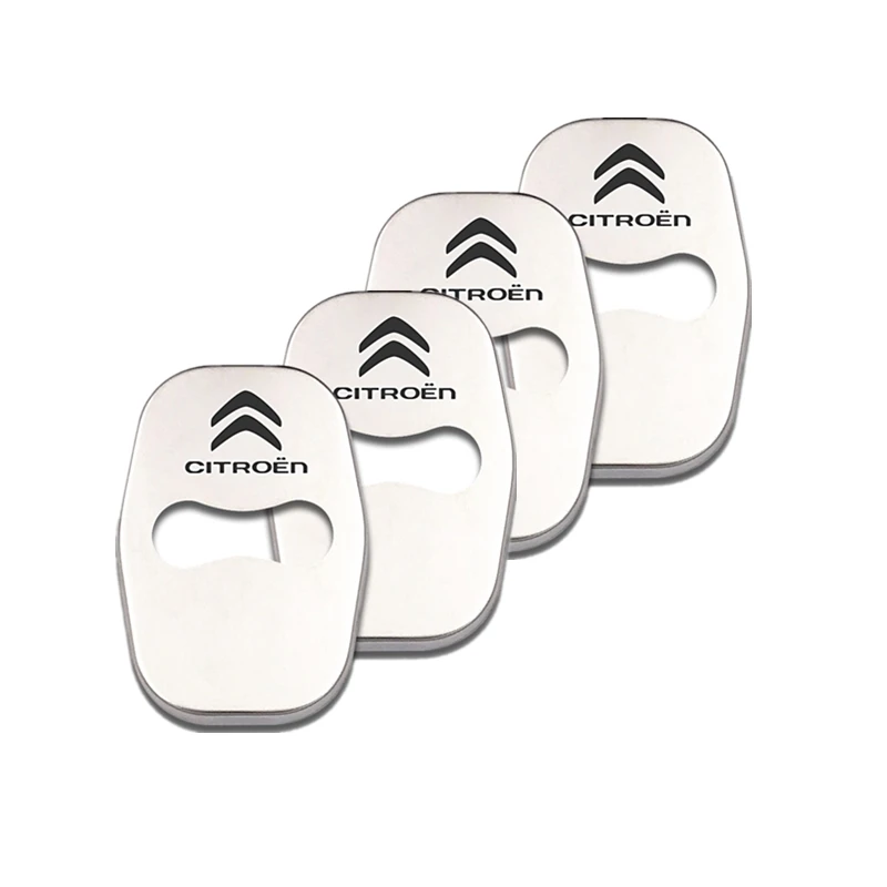 4 шт. авто Интерьер защита для дверного замка чехол Пряжка наклейка Замена Citroen C5 C6