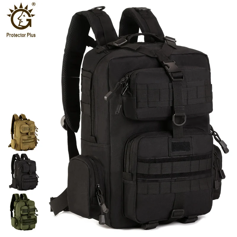 

Мужской тактический рюкзак 30 л, уличный Военный Спортивный Рюкзак Molle, водонепроницаемый армейский рюкзак для походов, скалолазания, кемпинга, путешествий