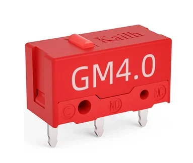Микро переключатель Kailh 8 шт. микро 60M life игровая мышь 3 Pin красная точка