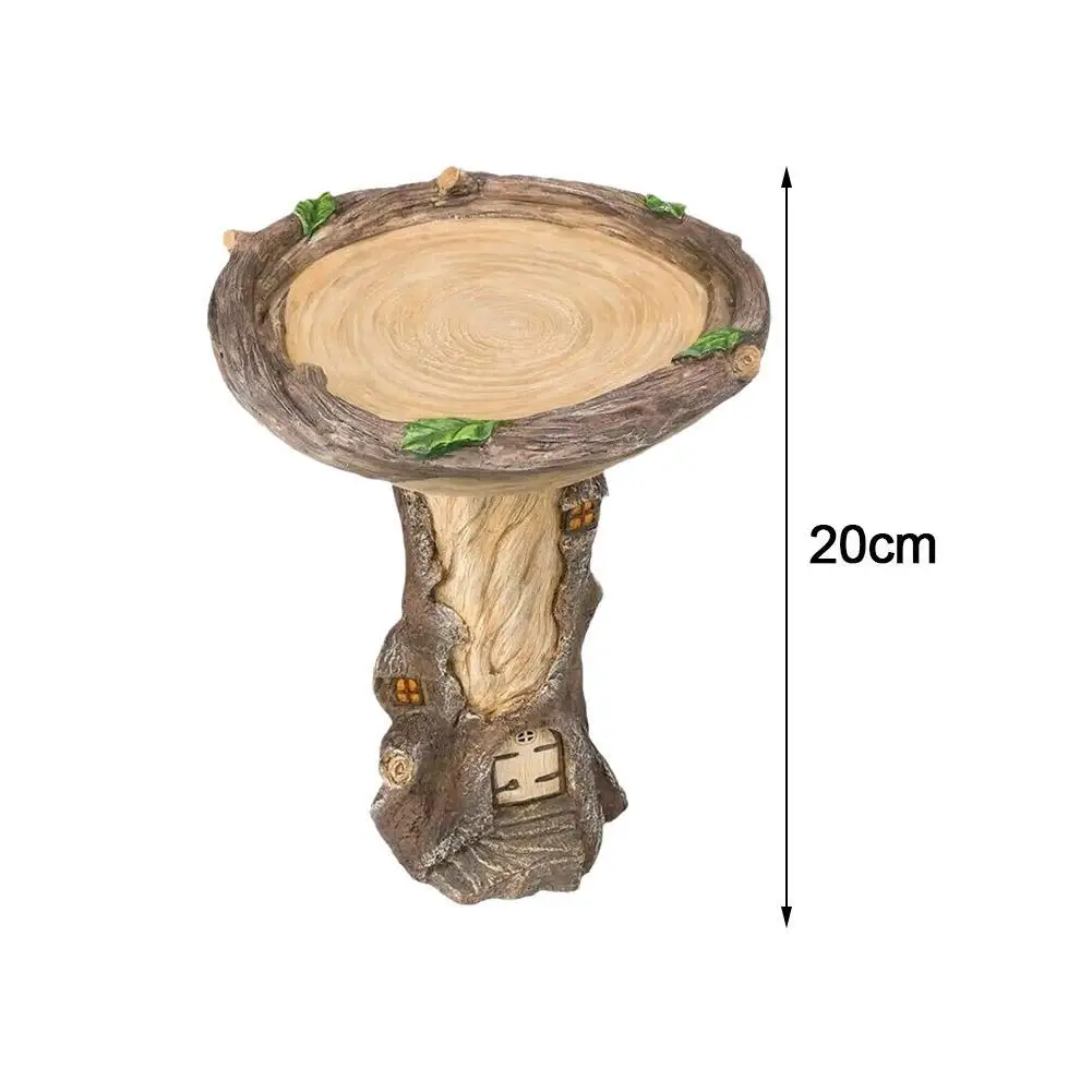 

New Resin Crafts Bird Feeder Bird Pot Flower And Bird Bath Outdoor Gardening Decorations Attract Birds To Enter Your Garden