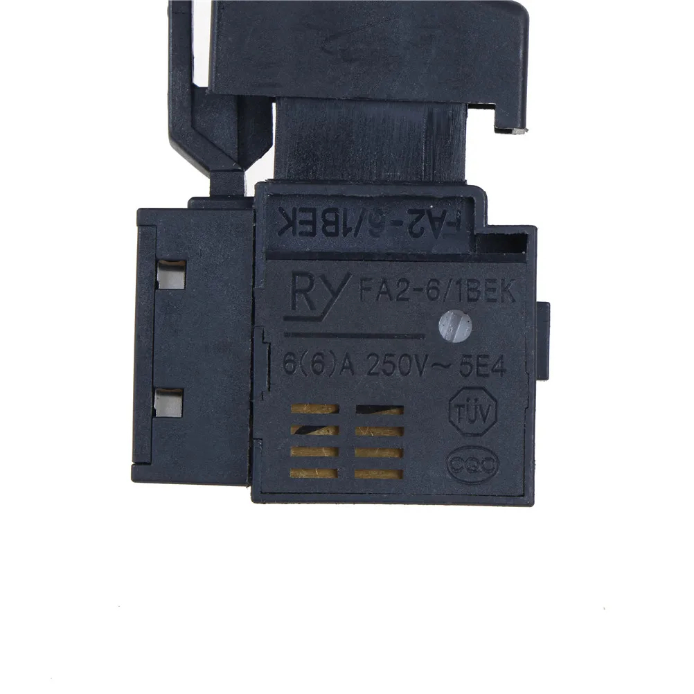

Black AC250V Lock on Power Tool Trigger Button Switch High Quality 1PCS