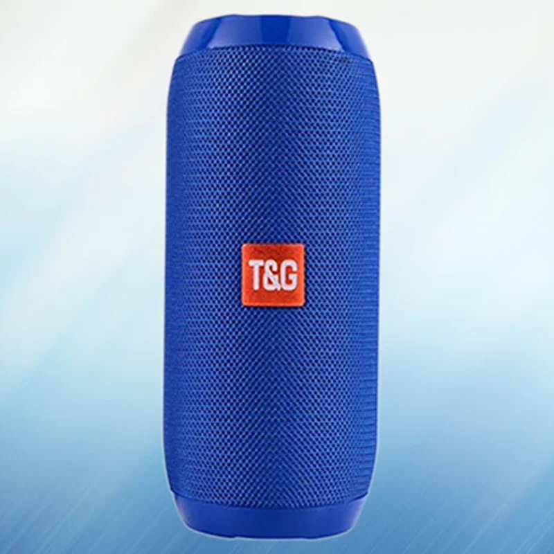 

TG117 Portable Bluetooth Speaker Wireless Bass Column Waterproof Outdoor USB Support AUX TF Subwoofer Loudspeaker