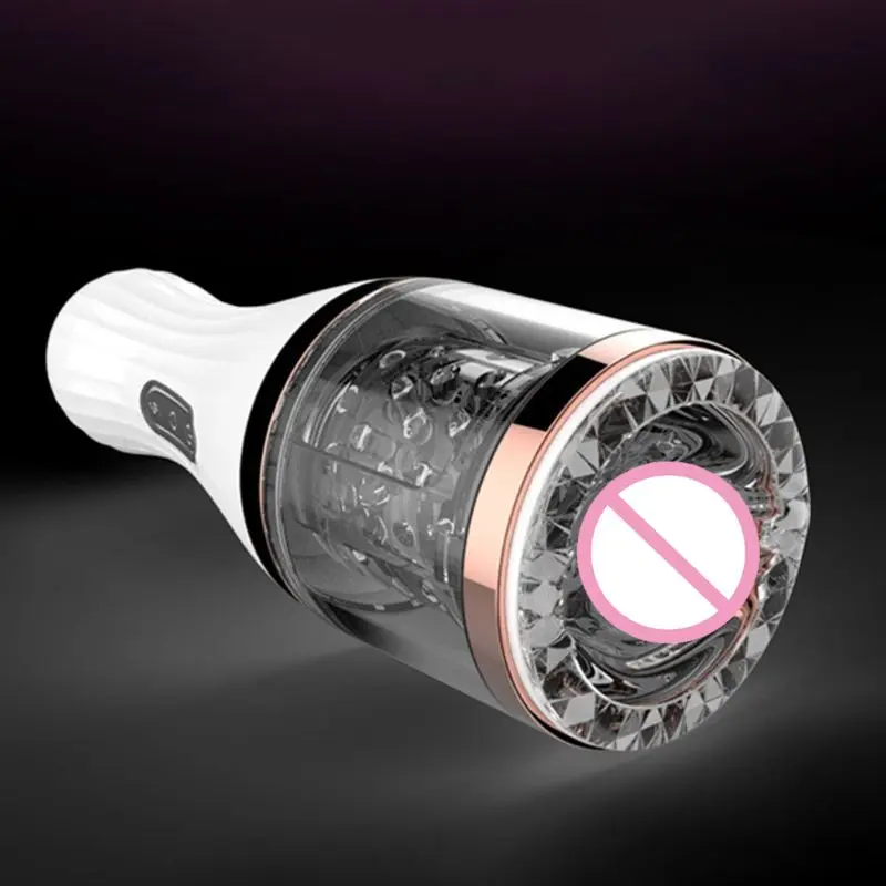 Электрический вибратор с автоматическим вращением 7 скоростей секс игрушка для