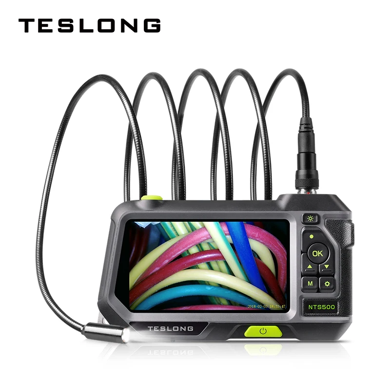 TESLONG NTS500 2.0MP 5 0 &quotэкран Цифровая Инспекционная камера Автофокус бороскоп IP67 1080P