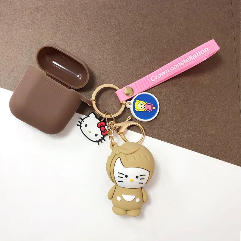 Мультфильм милый рисунок «Hello Kitty» кукла KT Многофункциональные ножи Для женщин девушке Подвески сумки брелок аксессуары Подвеска автомобиль брелок для ключей - Цвет: Type 2