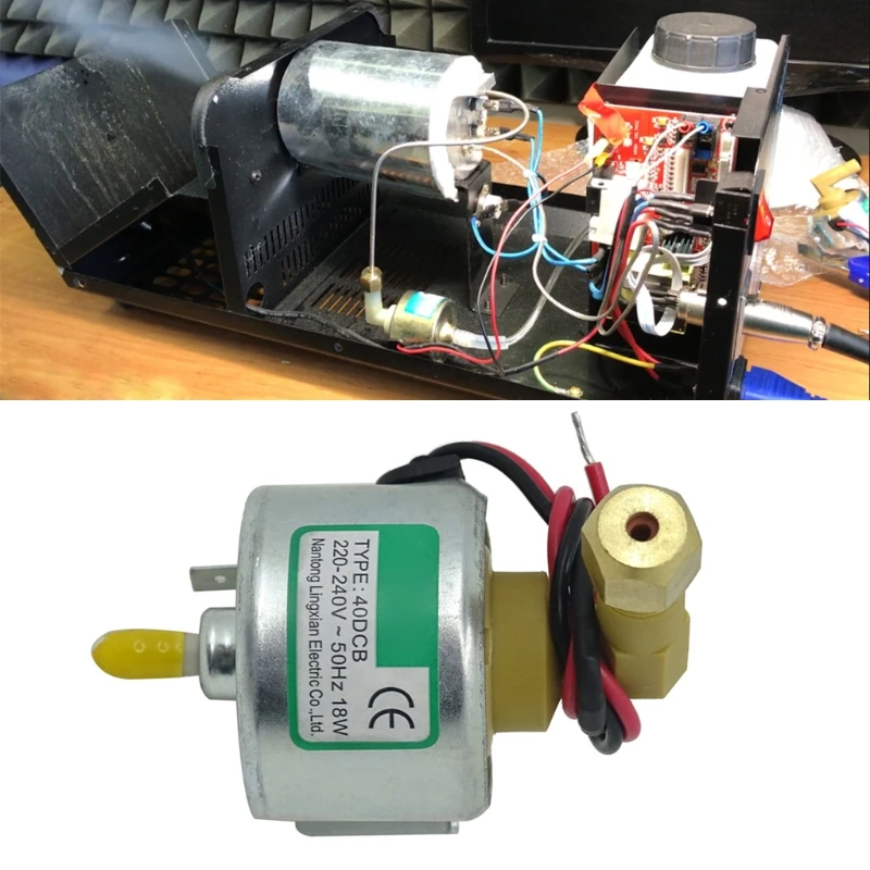 2022 New Smoke Machine 18w 220v 40DCB Oil Pump Fogger Aspirator Water Spray Motor Parts | Pumps