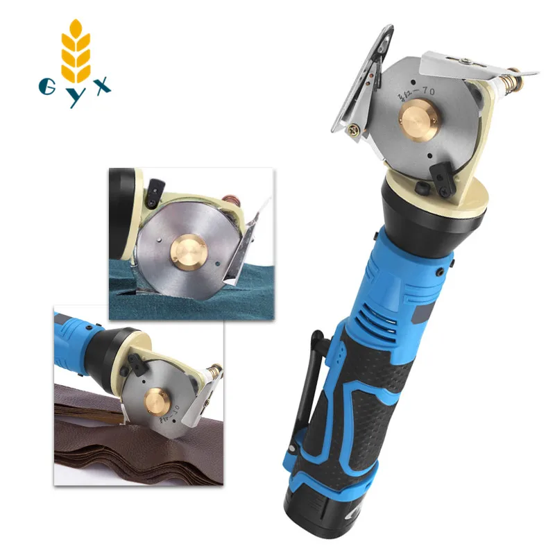 

electric cutting machine round knife 110v-220v small hand-held cloth cutting machine carpet leather cloth cutting machine