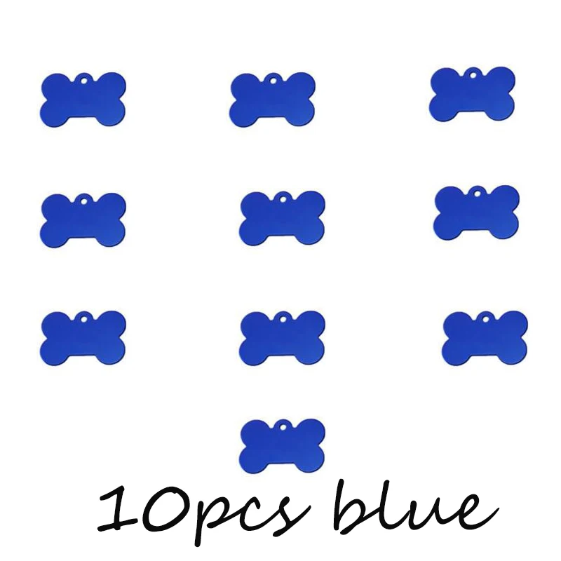 Идентификационные бирки для собак из алюминиевого сплава 30/38/40/50 мм с