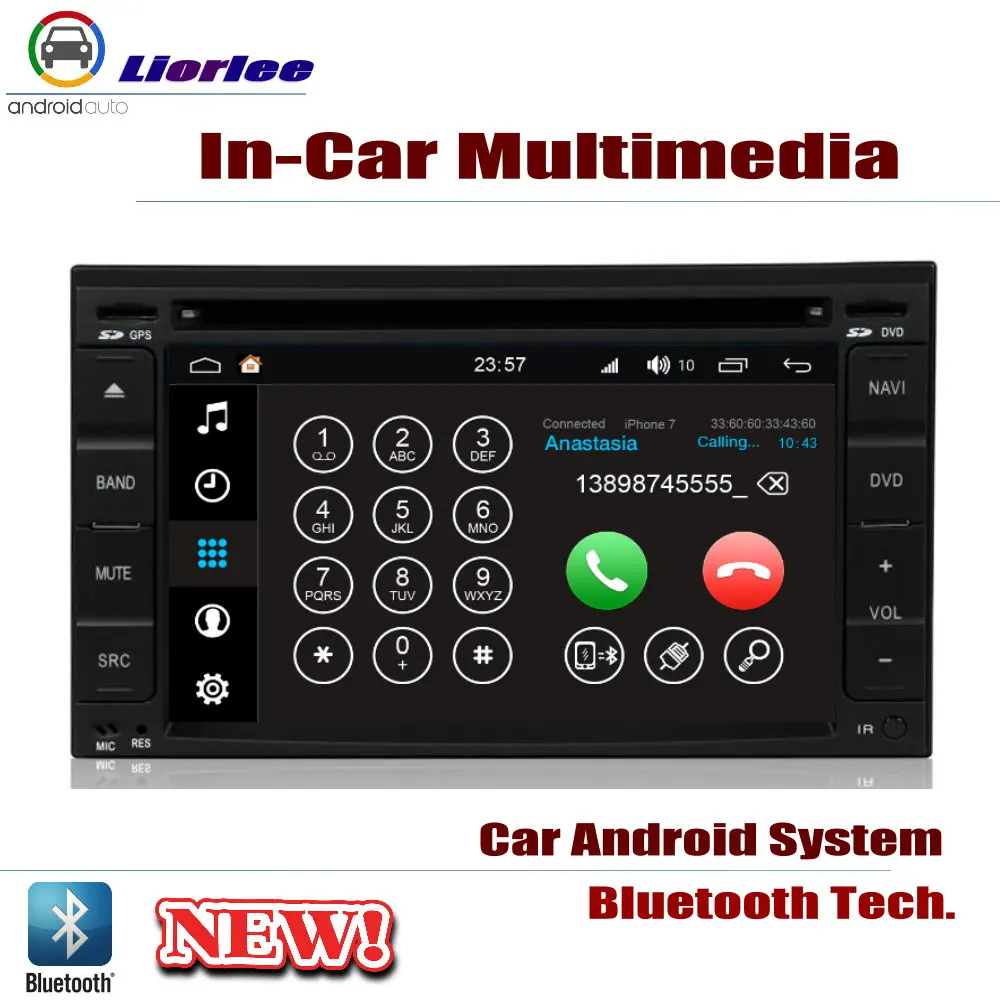 Для Hyundai townan 2001-2007 автомобильный Android плеер DVD GPS навигационная система HD экран