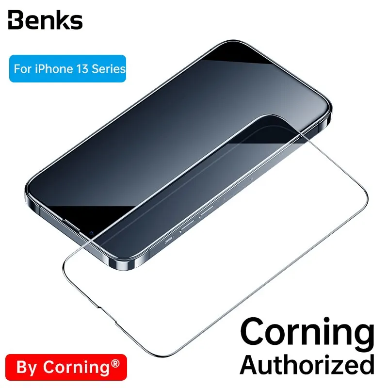 

Benks XPro+ Corning Authorized Tempered Glass For iPhone 13 Mini Pro Max HD Screen Protective Full Coverage Anti-explosion Film