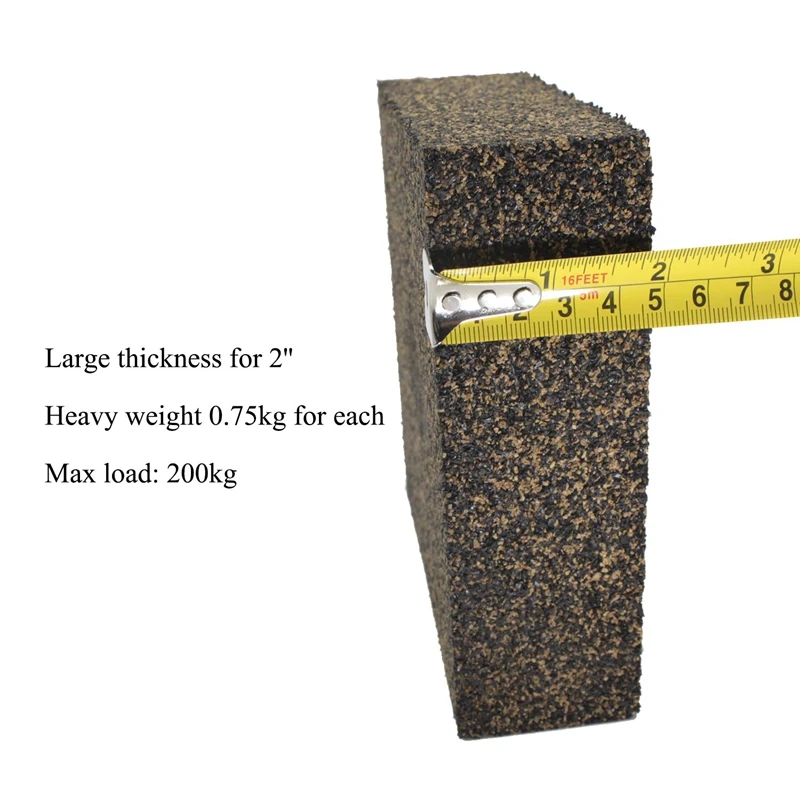 Антивибрационная изоляционная прокладка состоит из резины и пробки толстая