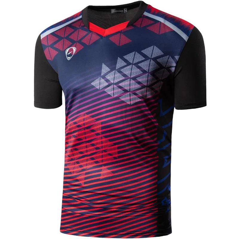 Jeansian Men's T-Shirt Tshirt Tee Shirt Sport Short Sleeve Dry Fit Running Fitness Workout LSL298 Black US Size S-XXL