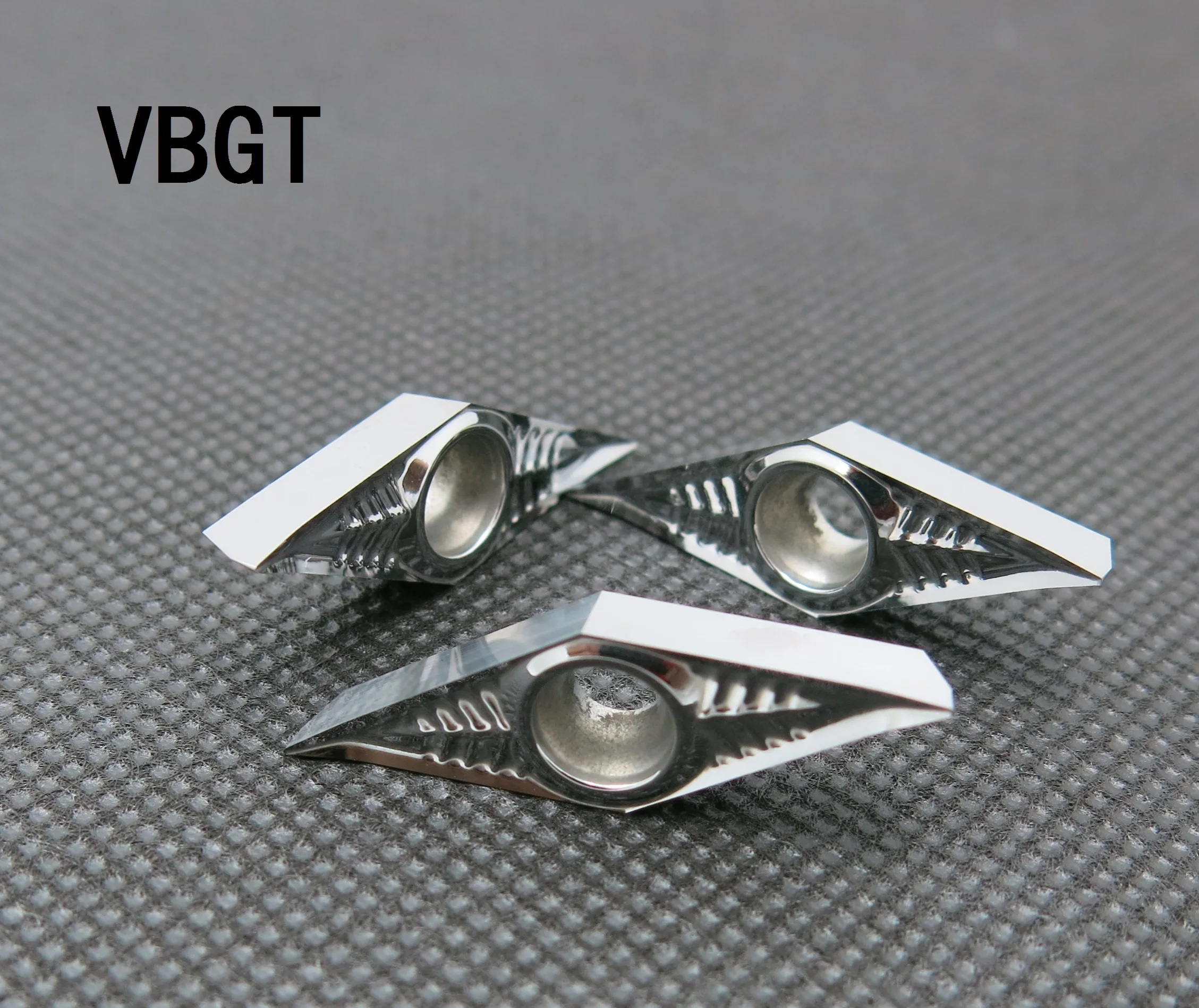 

VBGT 10PCS 110302 04 08 / 160402 04 08 Copper Aluminum Semi-Finish Machining CNC Lathe Inserts