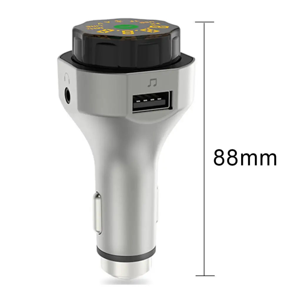 

45% Hot Sales!!! AP06 Full Metal Car Bluetooth Player FM Transmitter Multifunctional Car Charger