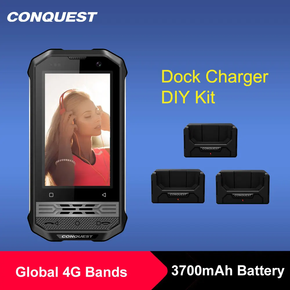 

Усиленный смартфон DIT Kit CONQUEST F2, Роскошный мини-смартфон IP68 мобильный телефон NFC глобальная версия Little F2, мобильный телефон на базе Android