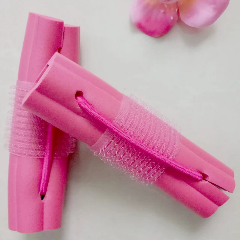 Новая мода 6 шт волшебный Поролоновый спонж для завивки волос DIY волнистые волосы