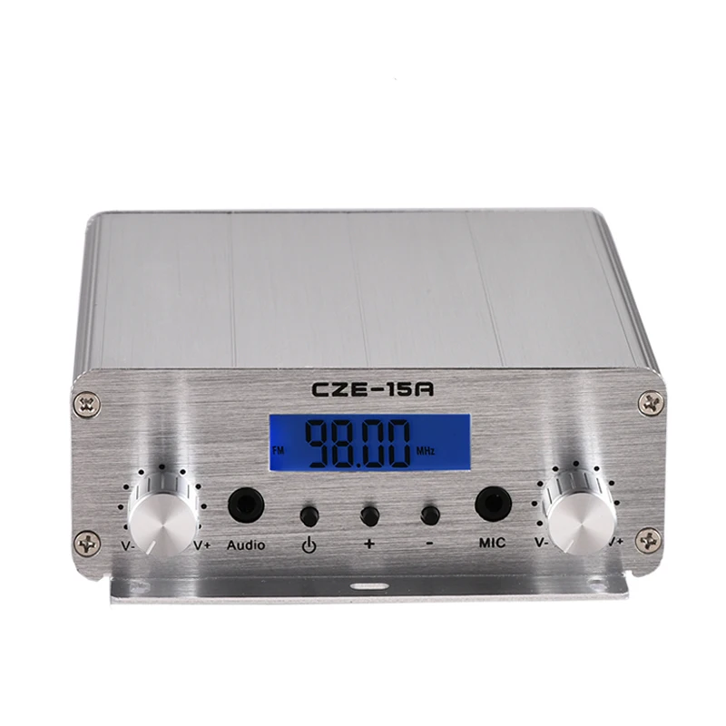 FMUSER CZE 15A 15 Вт Fm передатчик для церкви + GP100 с высоким коэффициентом усиления