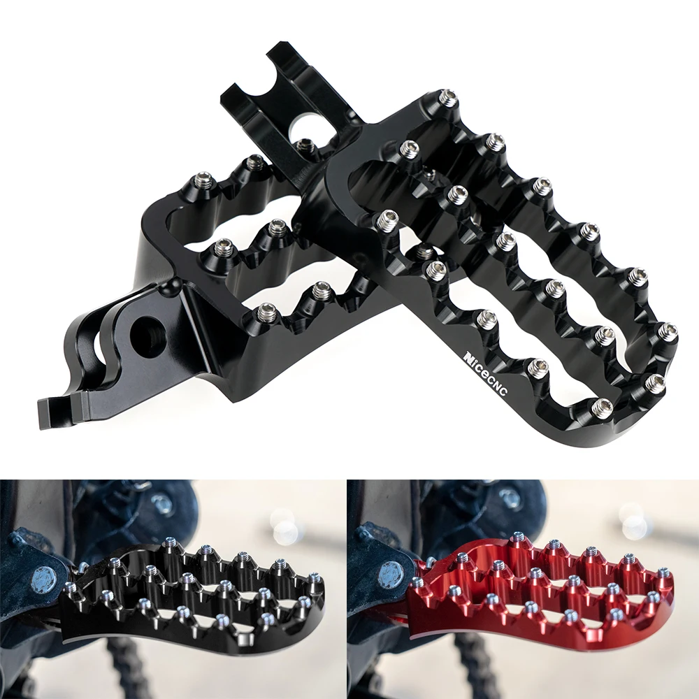 

Motorcycle CNC FootRest Footpegs Foot Pegs Pedals For HONDA CRF250X CRF250RX CRF250L CRF450L\X CRF450RX CRF1000L Africa Twin