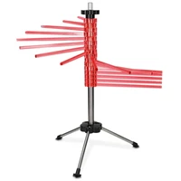 collapsible pasta drying rack tall spaghetti noodle dryer stand for up to 2 kgs of homemade noodles