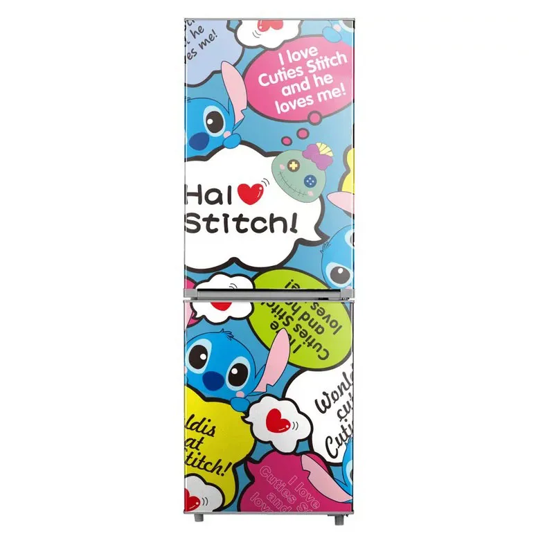 Полностью наклейки на холодильник декоративные водонепроницаемые и безщеточные