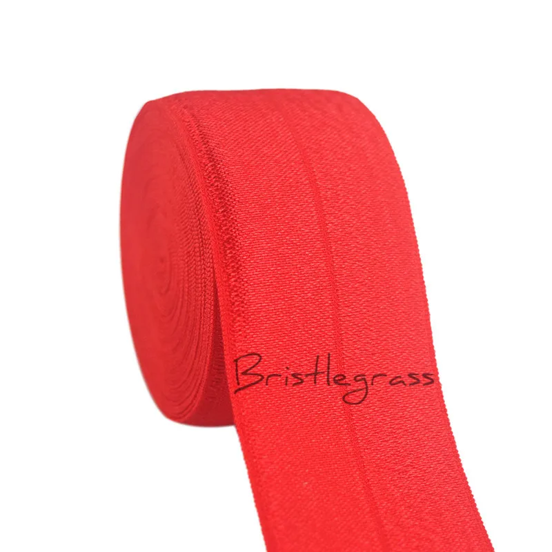 Щетина трава 100 ярдов в рулоне 1-1/2 &quot40 мм Твердый Блестящий FOE Foldover Elastics спандекс