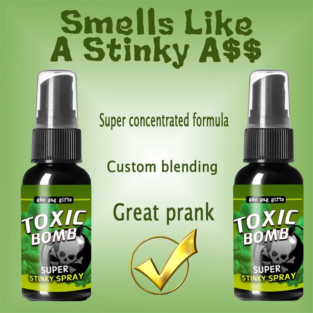 

30ml Super Fart Spray Stinky Gas Mist Novel Smelly Joke Spray Party Tricks Toys