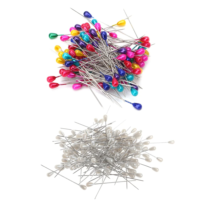 Сверхдлинные булавки для изготовления платьев с жемчужной головкой свадебная