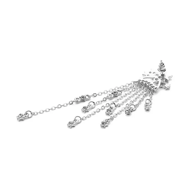 

New Earings Fashion Jewelry Boho Long Fringed Stars Hanging Earrings Oorbellen Brincos Earrings For Women Wholesale