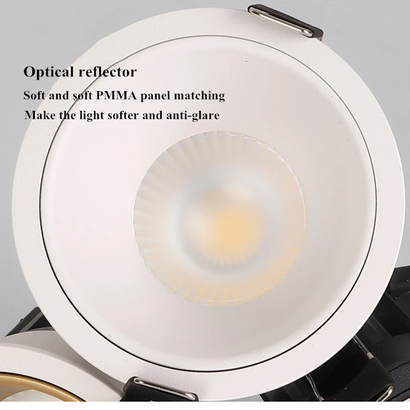 Super Bright Recessed LED Downlight COB 7W 12W Warm White Nature Cold Lamp Spot Light | Лампы и освещение