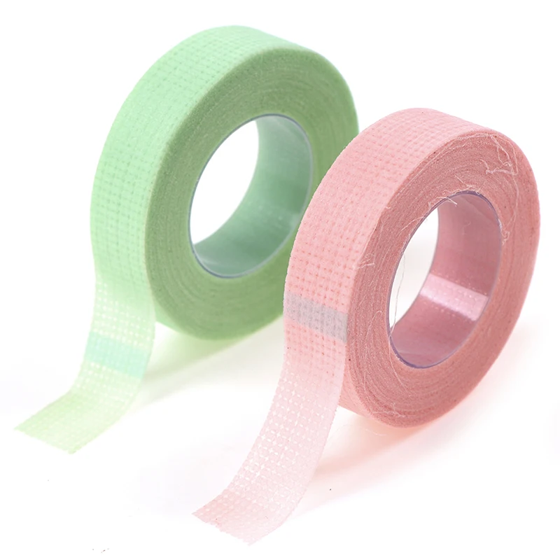 

1Roll Grafted Eyelash Tape Sticker Isolation With Holes Breathable Sensitive Resistant Non-woven Patches Eye Pads Makeup Tool