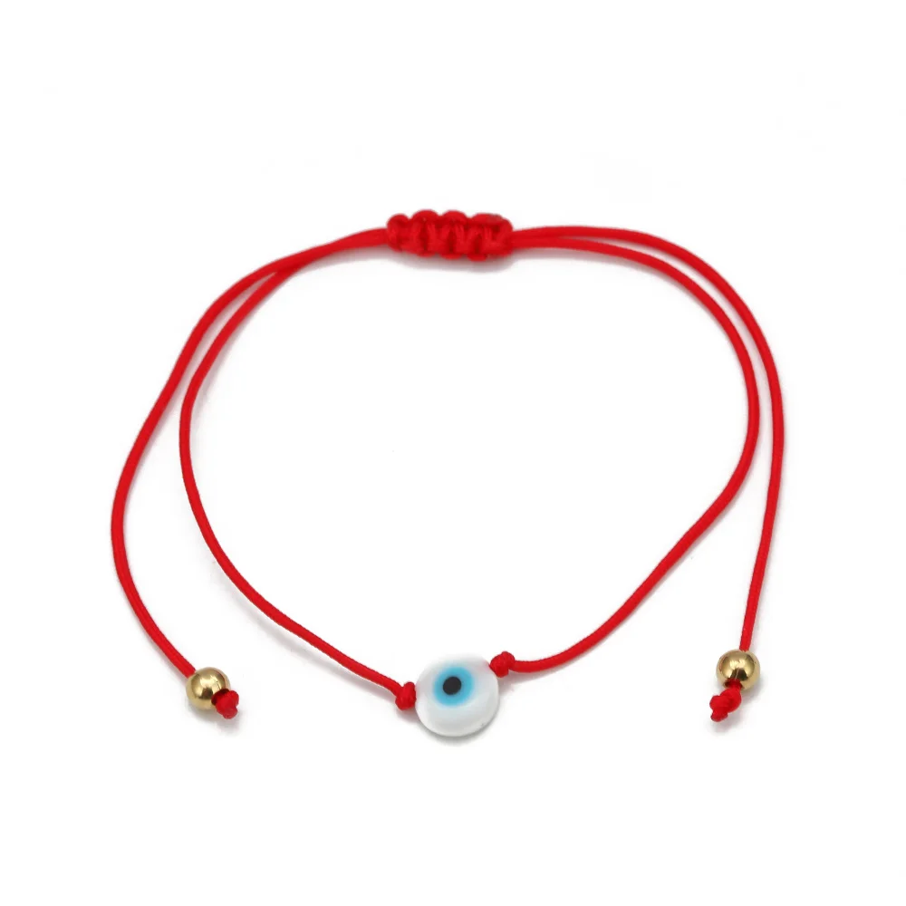 Браслет Lucky Eye для женщин и мужчин плетеная веревочная цепочка ручной работы